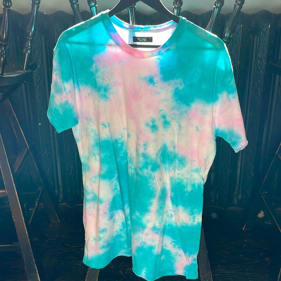 MICHAEL LAUREN tie dye t-shirt dress - Picture 1 of 3